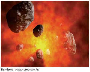 Gambar 1. Gugusan Asteroid